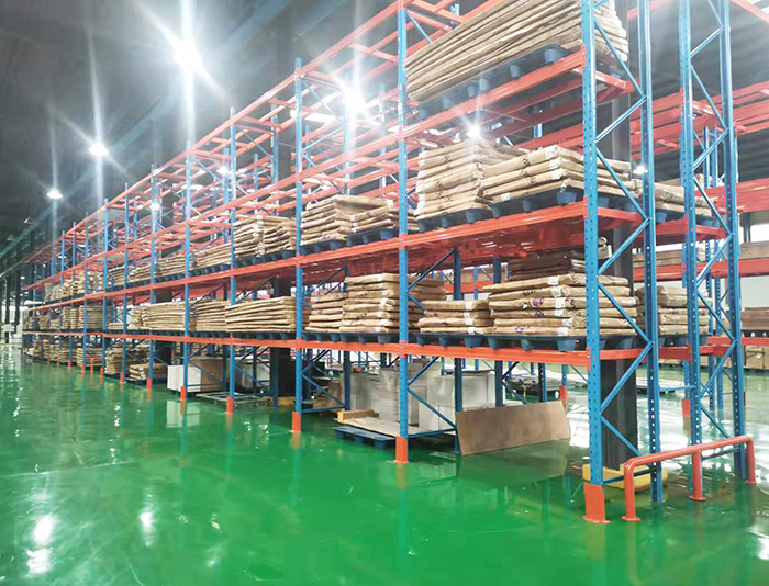 建材倉庫成品周轉區(qū)貨架項目案例